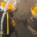 Multinational Navy divers work together during a salvage training at RIMPAC 26