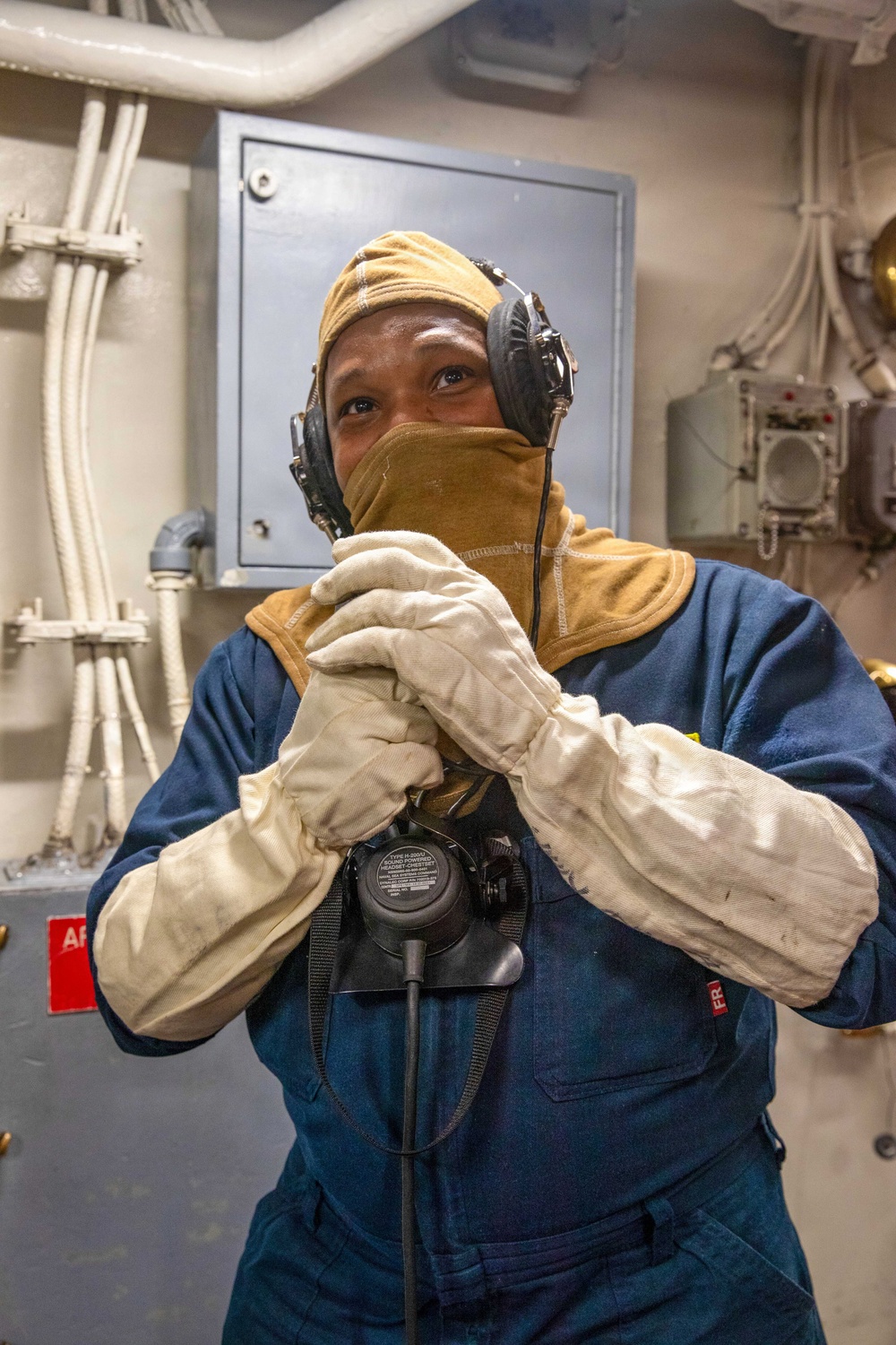 George Washington Sailors Participate in General Quarters Drill