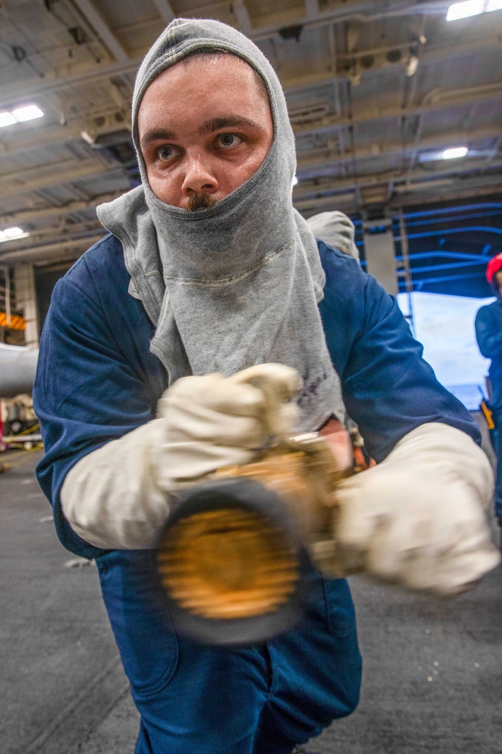 George Washington Sailors Participate in General Quarters Drill