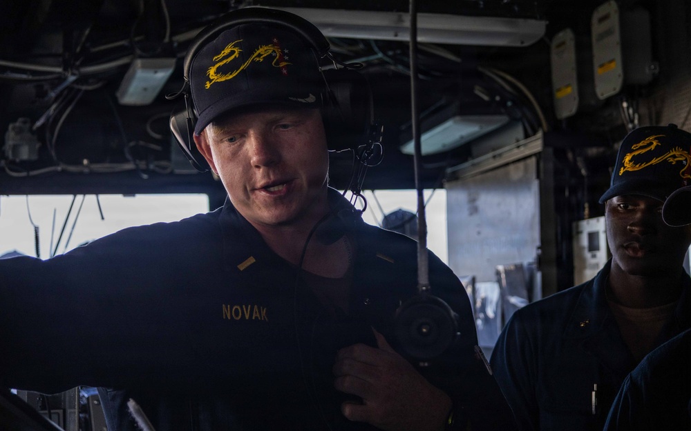 USS Chosin departs Pearl Harbor for RIMPAC 2026