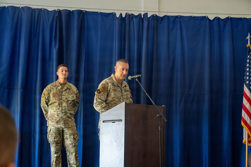 36th Security Forces Squadron Change of Command