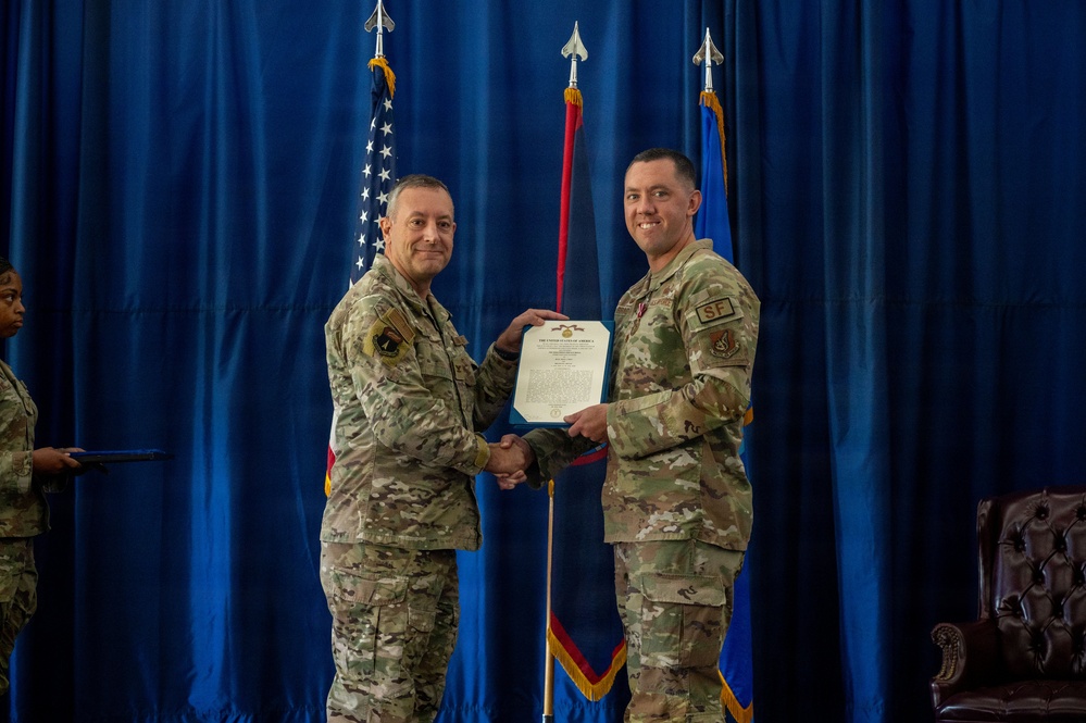 36th Security Forces Squadron Change of Command