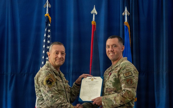 36th Security Forces Squadron Change of Command