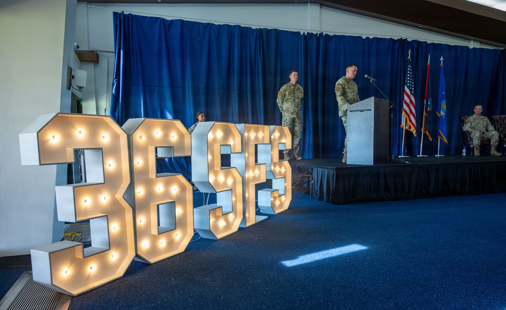 36th Security Forces Squadron Change of Command