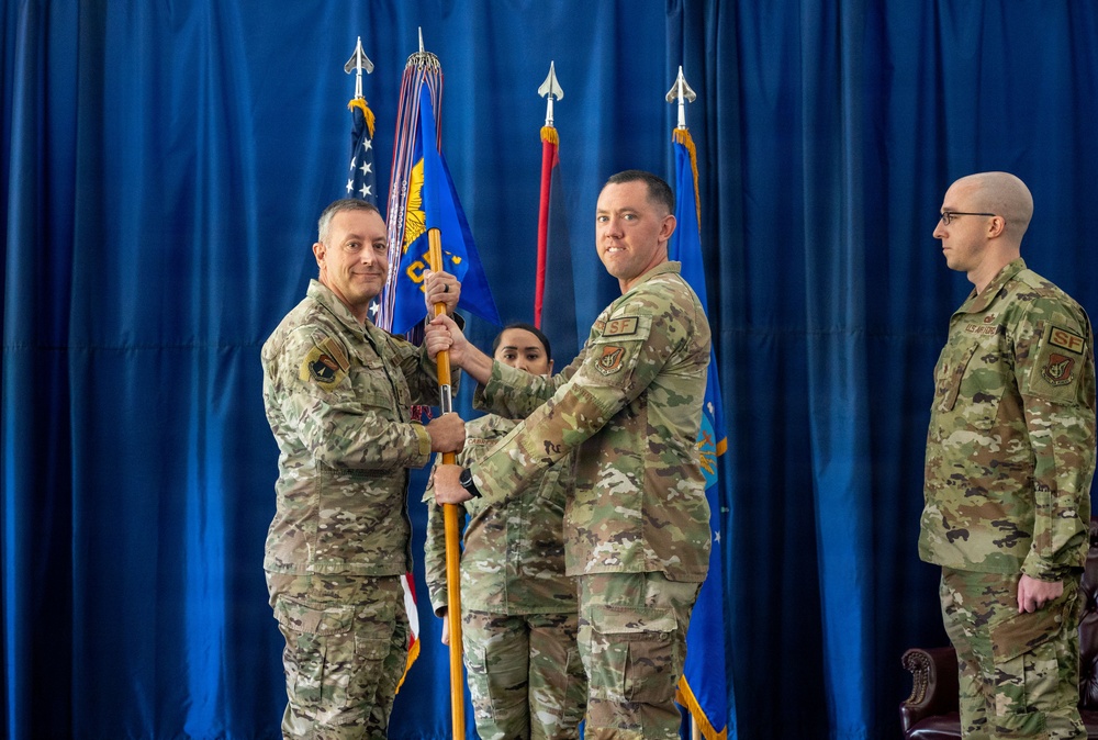 36th Security Forces Squadron Change of Command