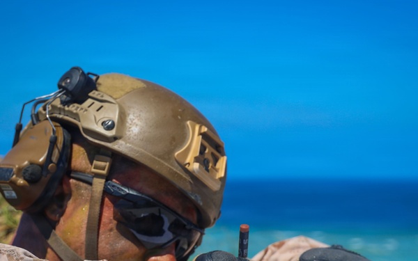 U.S. Marines with 3/7 Conduct Close Air Support training