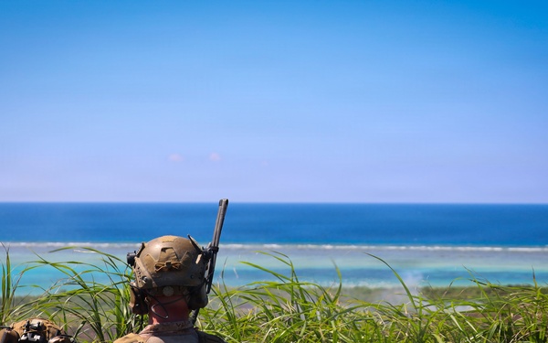 U.S. Marines with 3/7 Conduct Close Air Support training