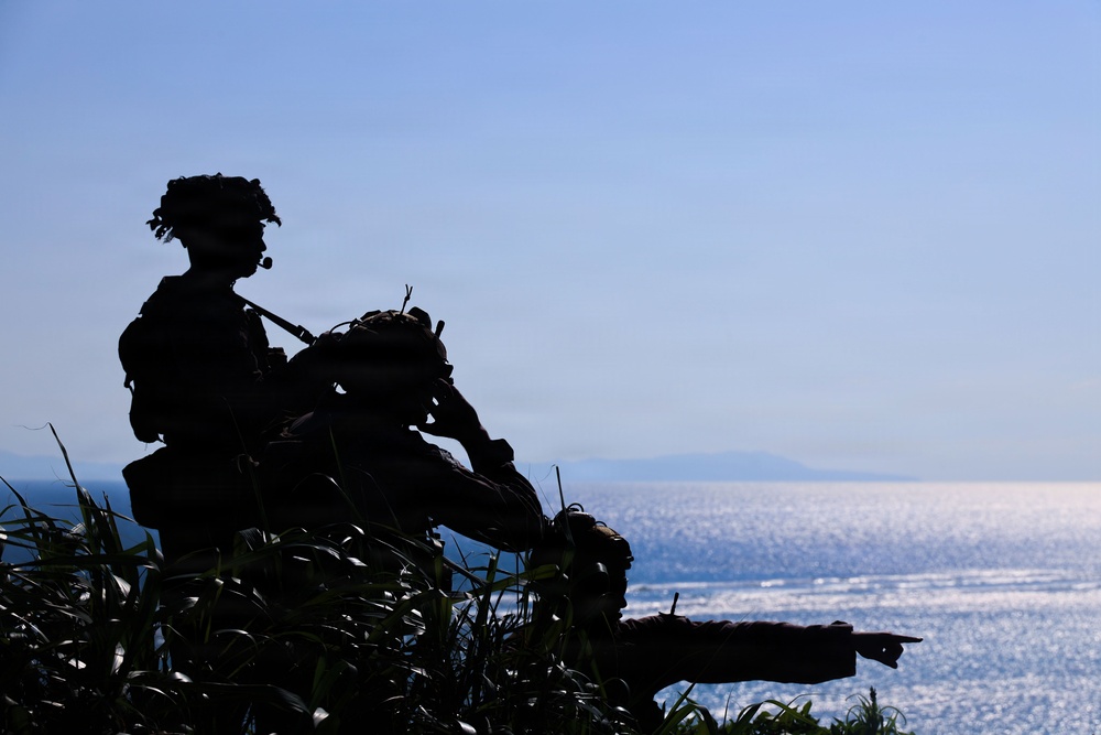 U.S. Marines with 3/7 Conduct Close Air Support training
