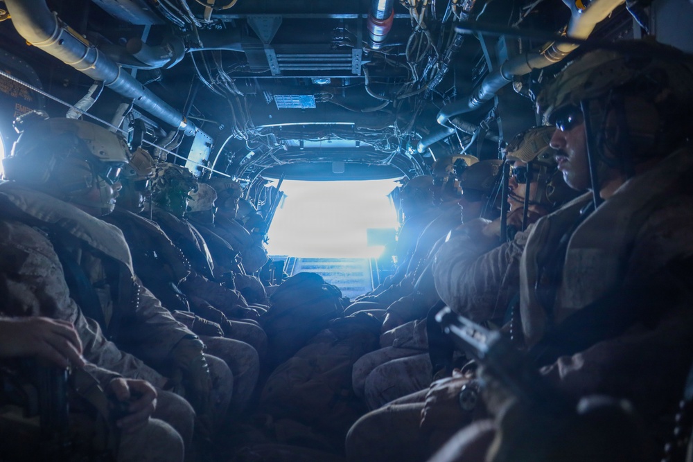 U.S. Marines with 3/7 Conduct Close Air Support training