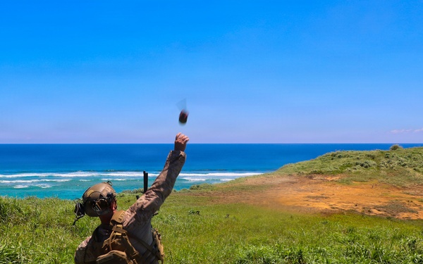 U.S. Marines with 3/7 Conduct Close Air Support training