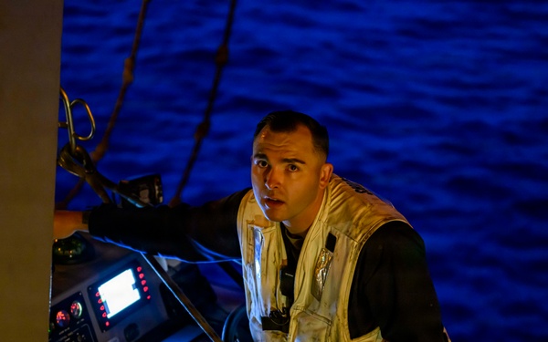 USS Theodore Roosevelt small boat operations during RIMPAC 2026