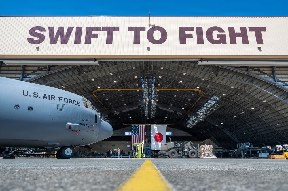 374 AW Change of Command Ceremony