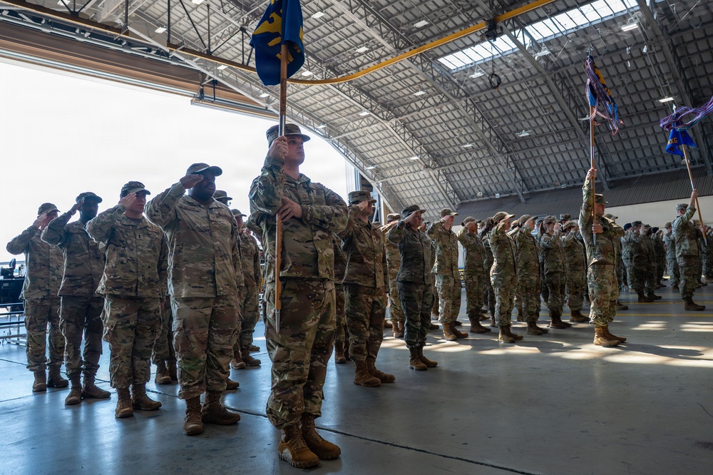 374 AW Change of Command Ceremony