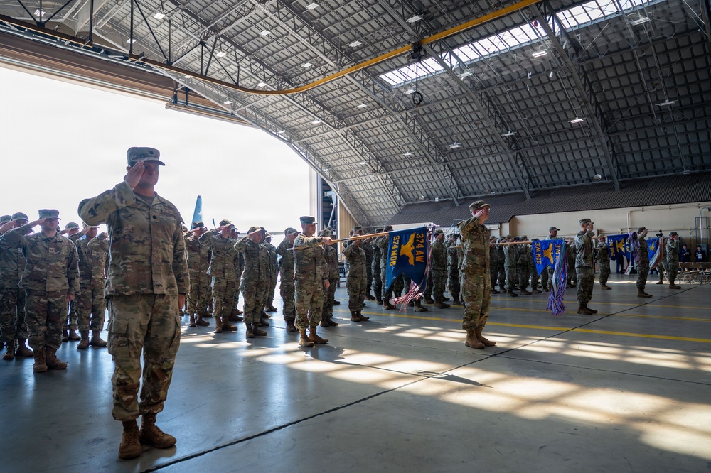 374 AW Change of Command Ceremony