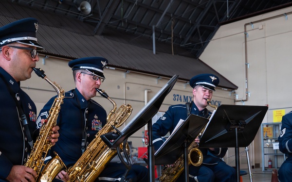 374 AW Change of Command Ceremony