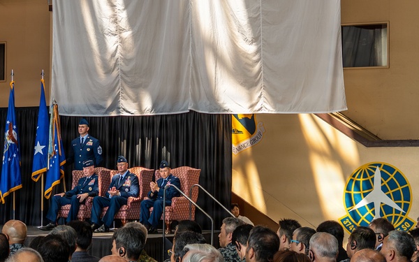 374 AW Change of Command Ceremony