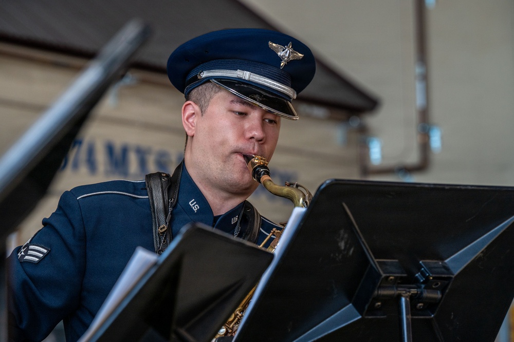 374 AW Change of Command Ceremony
