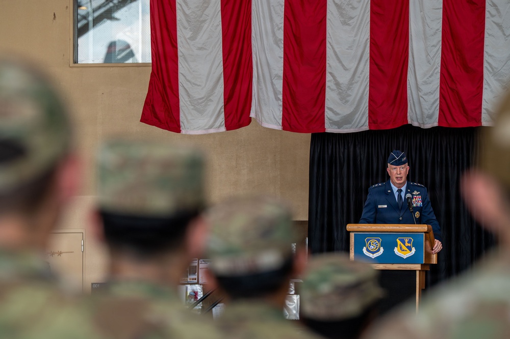 374 AW Change of Command Ceremony