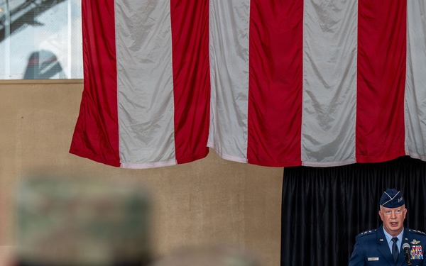 374 AW Change of Command Ceremony