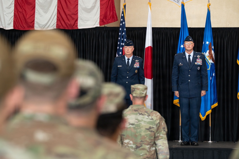 374 AW Change of Command Ceremony
