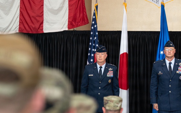 374 AW Change of Command Ceremony