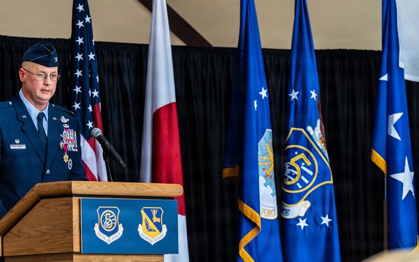 374 AW Change of Command Ceremony