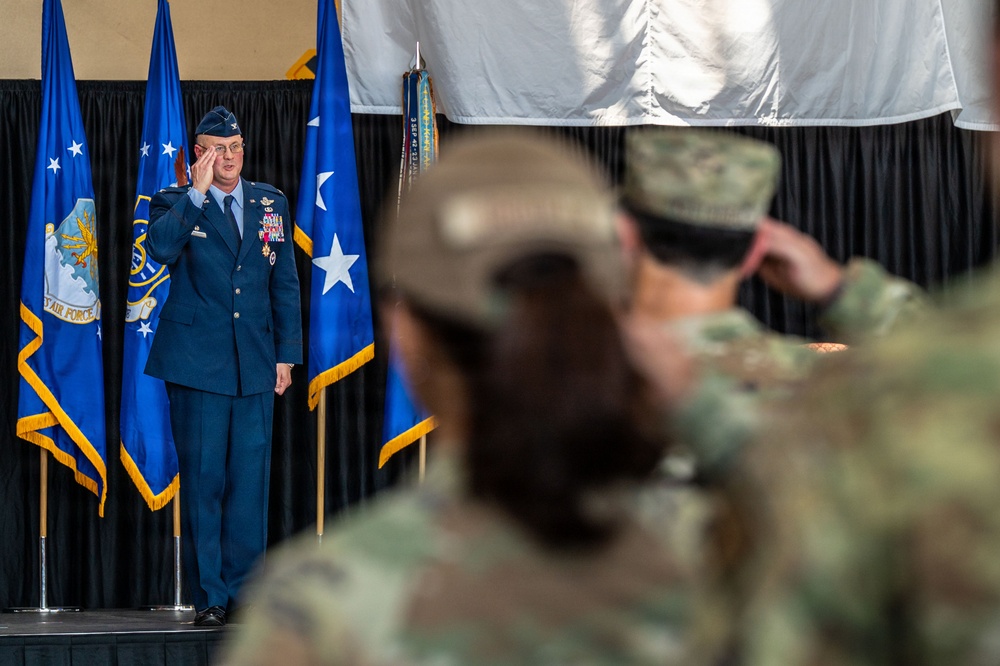 374 AW Change of Command Ceremony