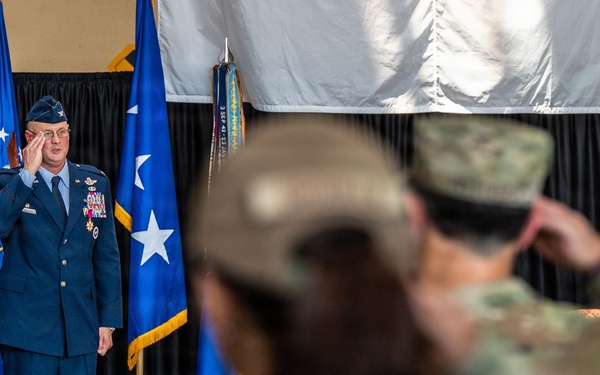 374 AW Change of Command Ceremony