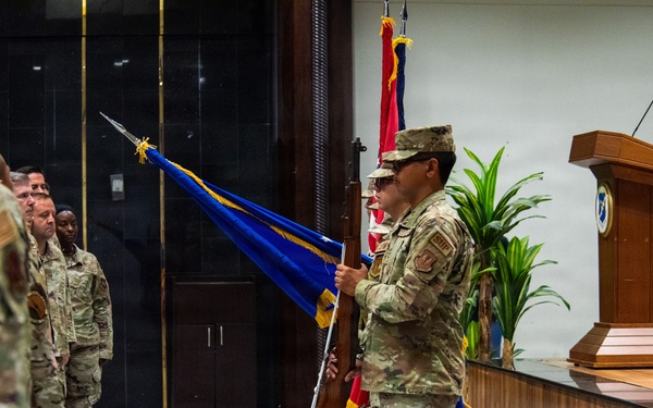 39th FSS change of command