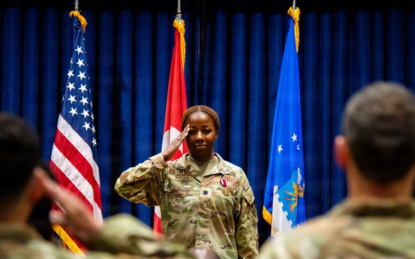 39th FSS change of command