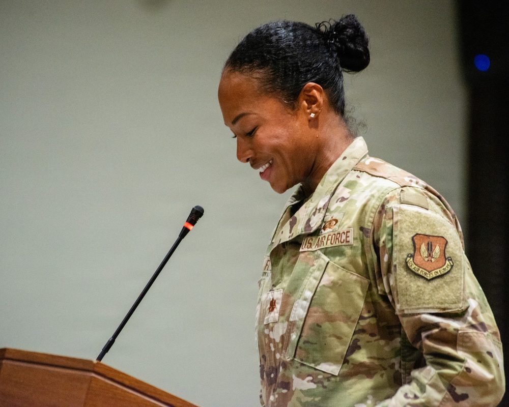 39th FSS change of command