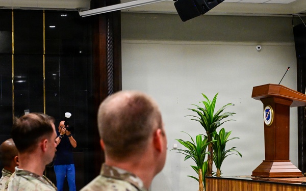 39th FSS change of command