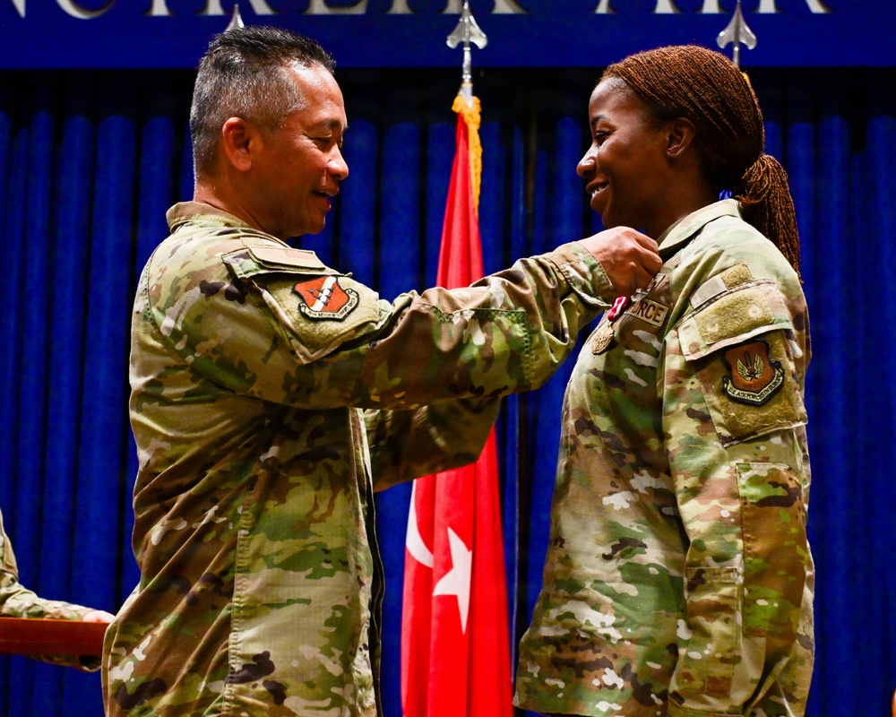 39th FSS change of command