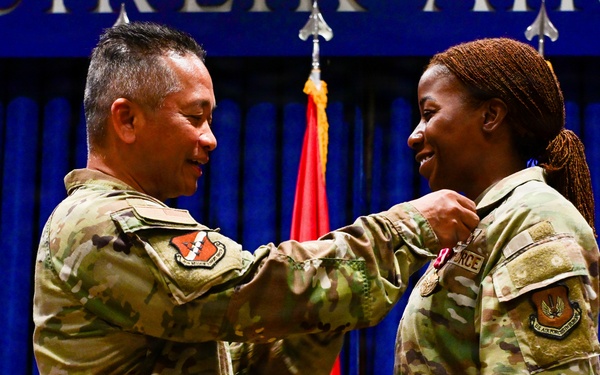 39th FSS change of command
