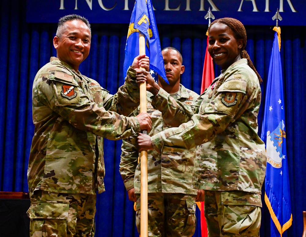 39th FSS change of command