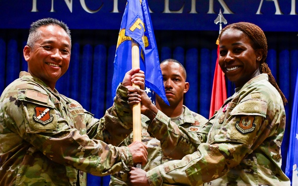 39th FSS change of command