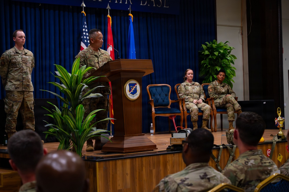 39th Logistics Readiness Squadron change of command ceremony