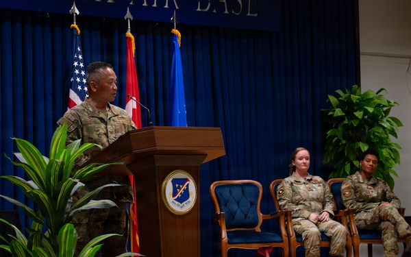39th Logistics Readiness Squadron change of command ceremony