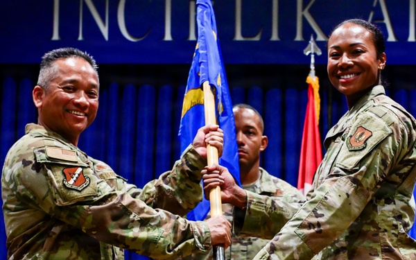 39th FSS change of command