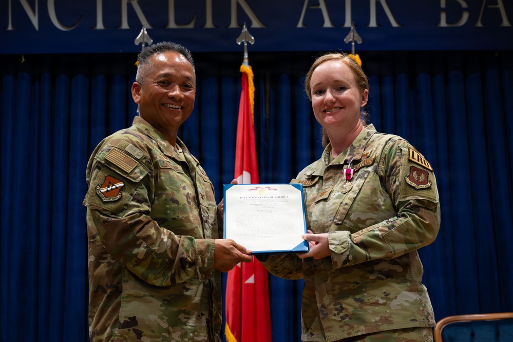 39th Logistics Readiness Squadron change of command ceremony