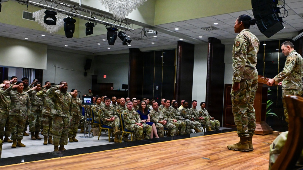 39th FSS change of command