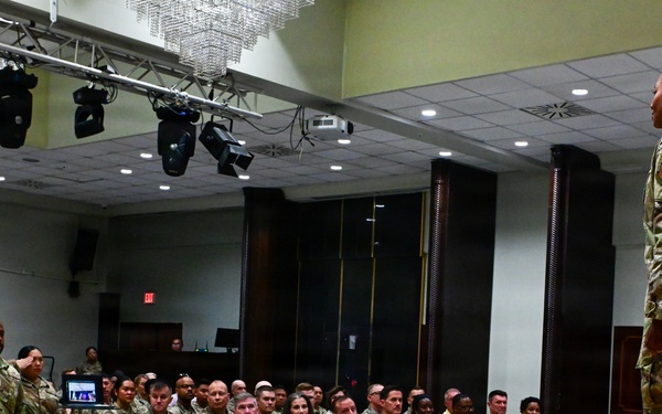 39th FSS change of command