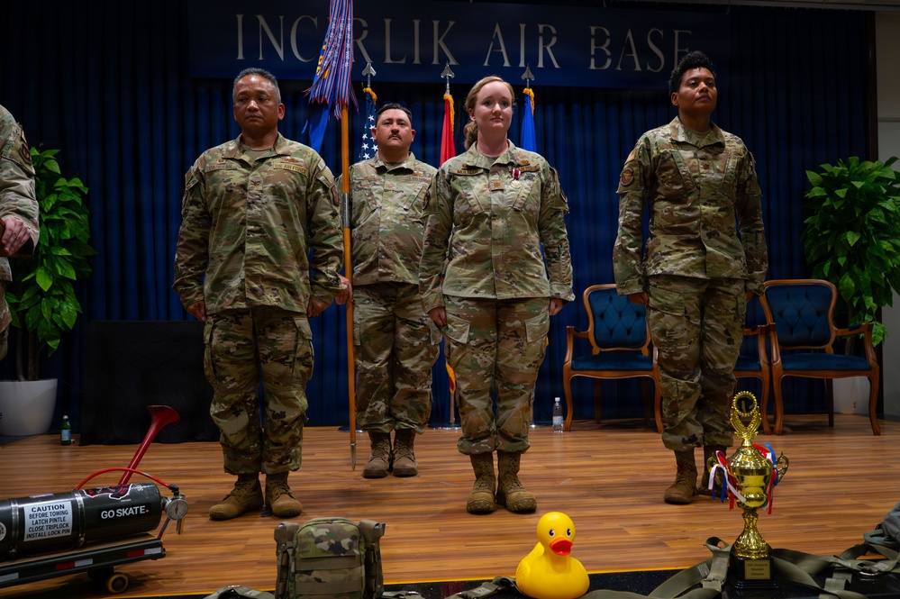 39th Logistics Readiness Squadron change of command ceremony
