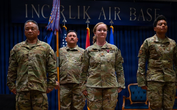 39th Logistics Readiness Squadron change of command ceremony