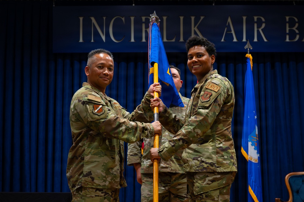 39th Logistics Readiness Squadron change of command ceremony