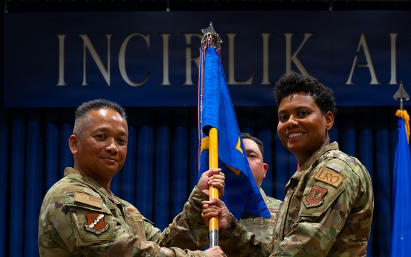 39th Logistics Readiness Squadron change of command ceremony