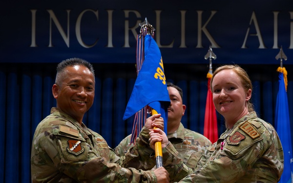 39th Logistics Readiness Squadron change of command ceremony