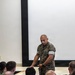 MCIPAC Sgt. Maj. Speaks with MCAS Iwakuni Marines and Sailors