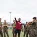 MCIPAC Sgt. Maj. conducts PT with MCAS Iwakuni Marines and Sailors