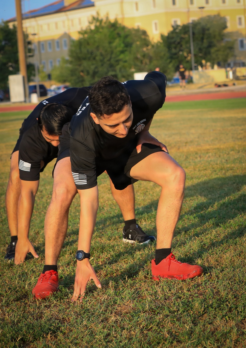 USAFRICOM senior enlisted leader joins SETAF-AF Soldiers for physical readiness training